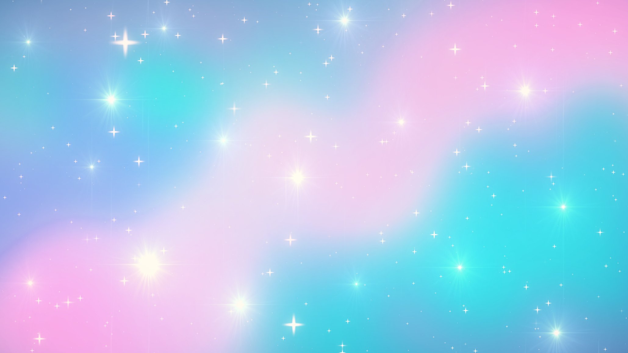 Holographic Fairy Background 